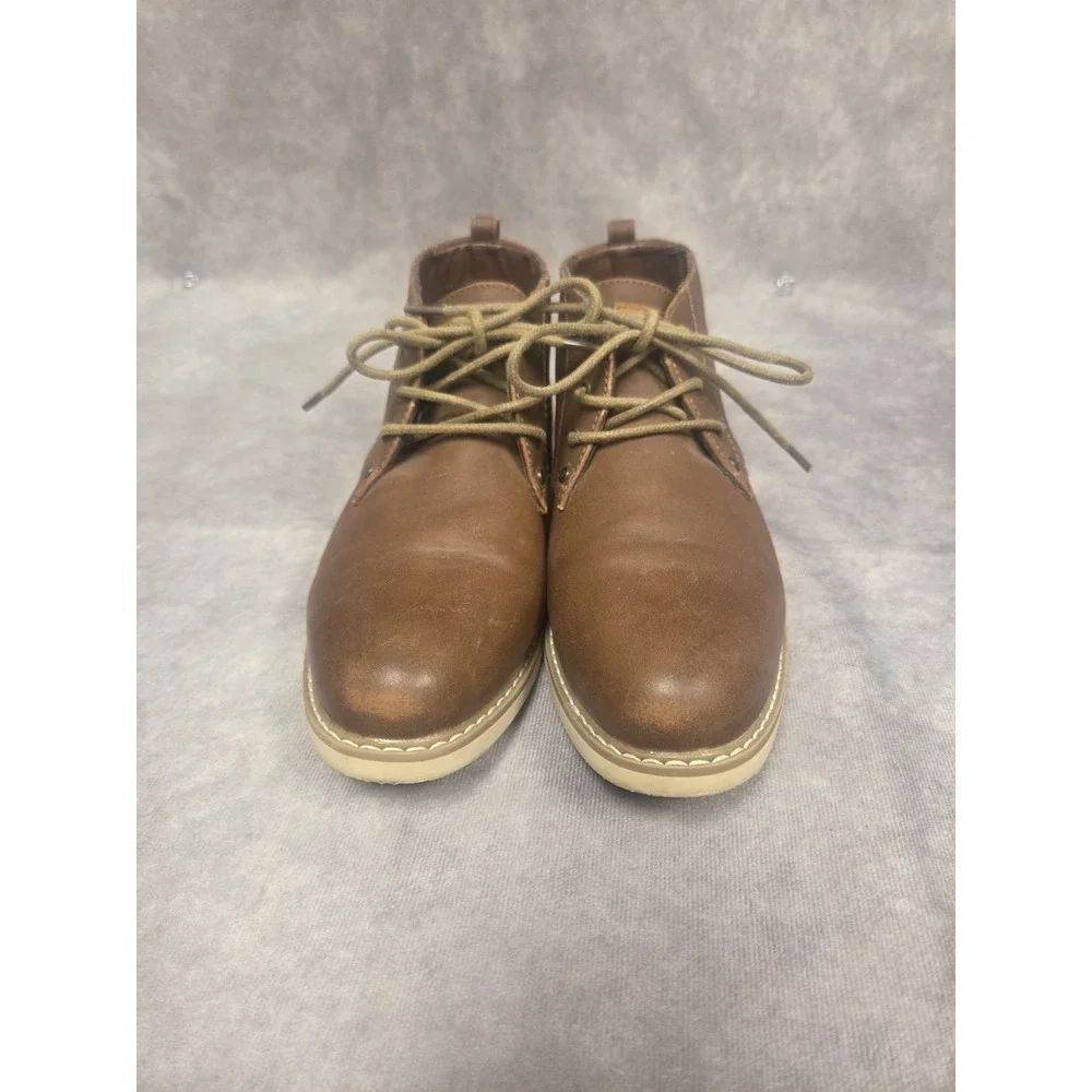 Ashford Haynes Boys Tan Ankle High Boots Size 4